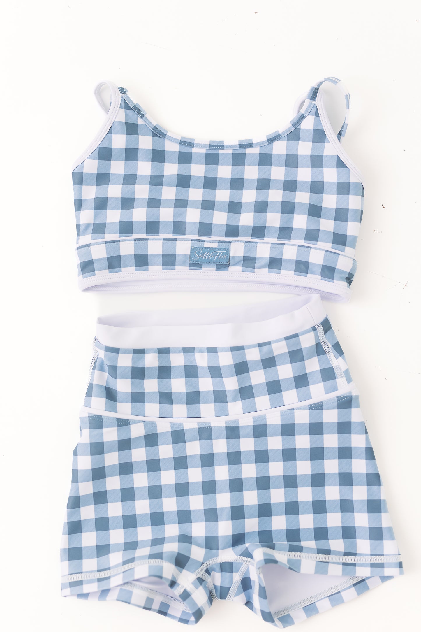 Limited Edition Duo Shorts – Gingham Print