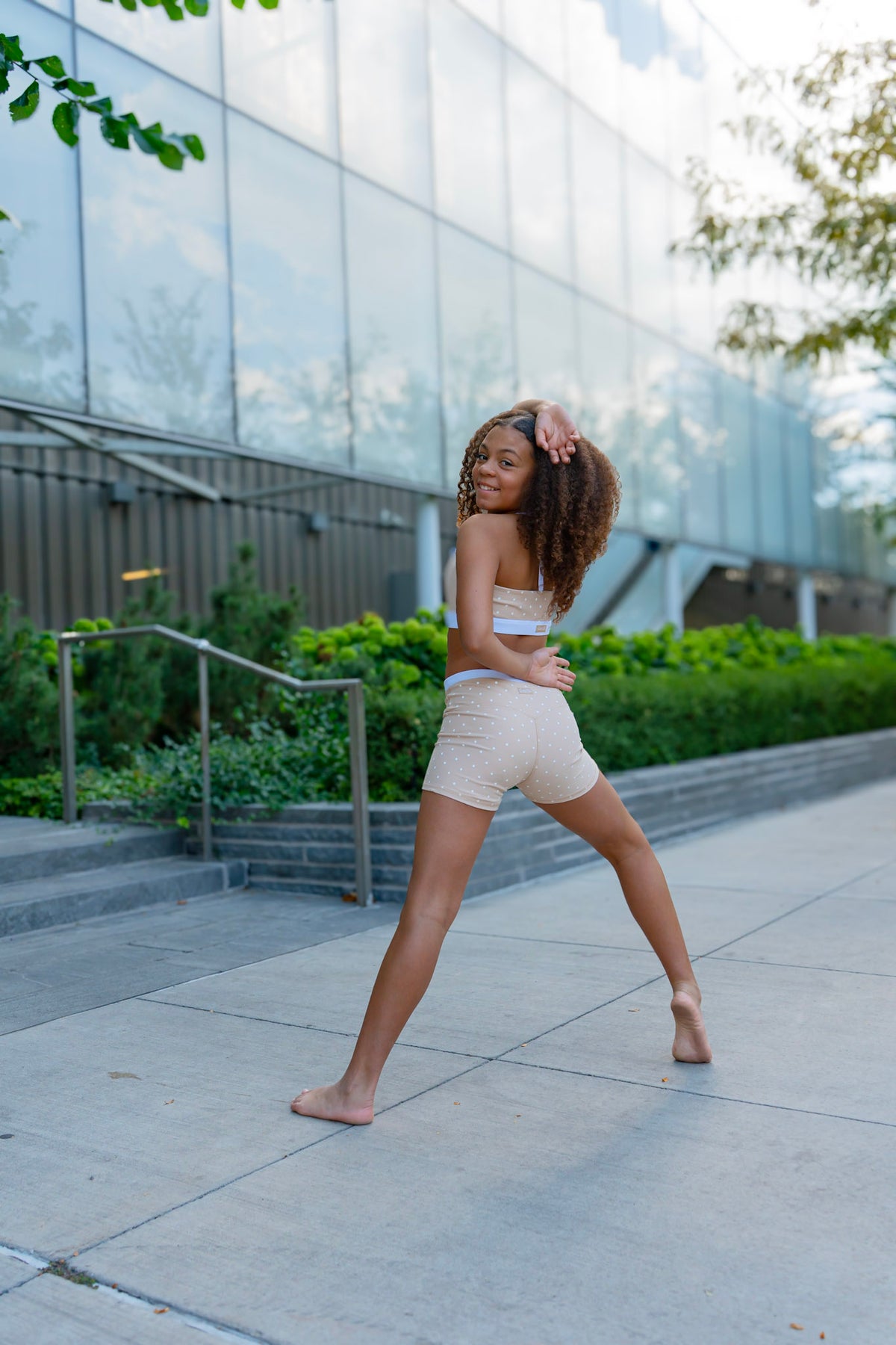 NEW! The Duo Short: Pop Rocks- Beige