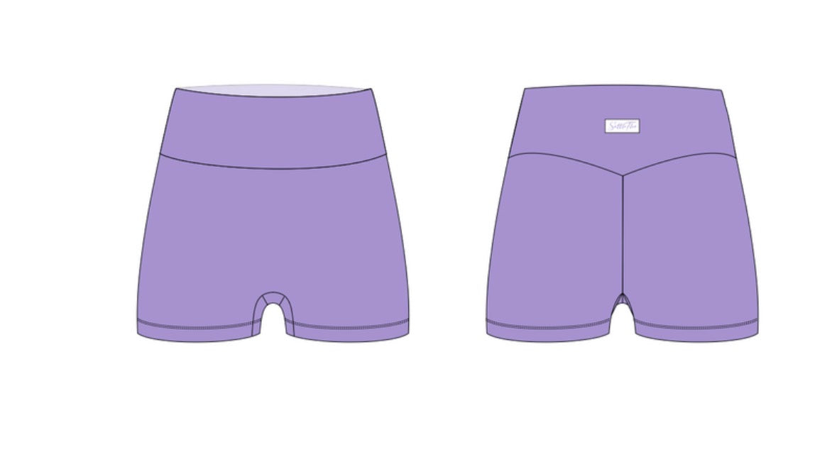 NEW Glide Shorts- Lavender