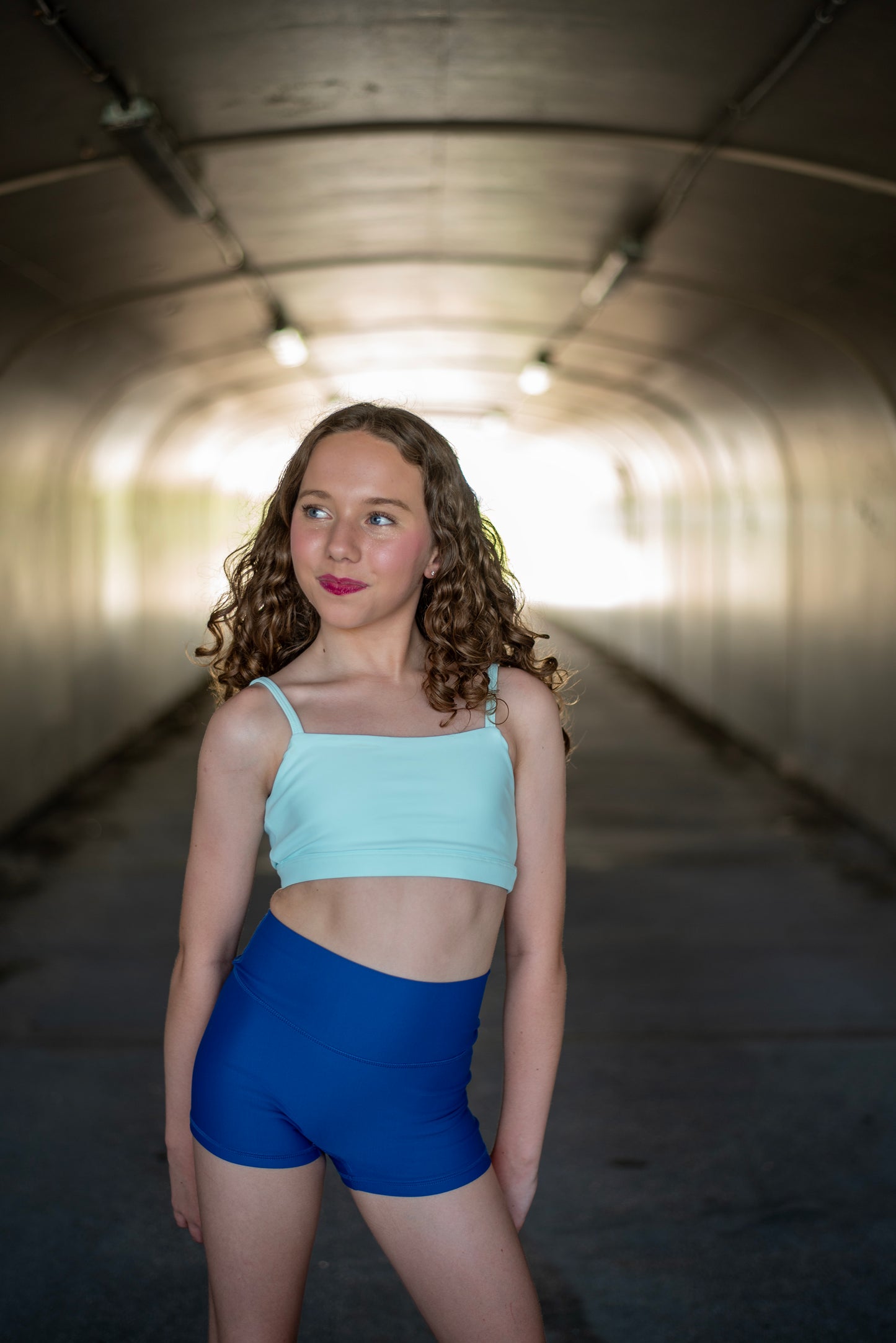 Free Flow Bra- Arctic Blue!