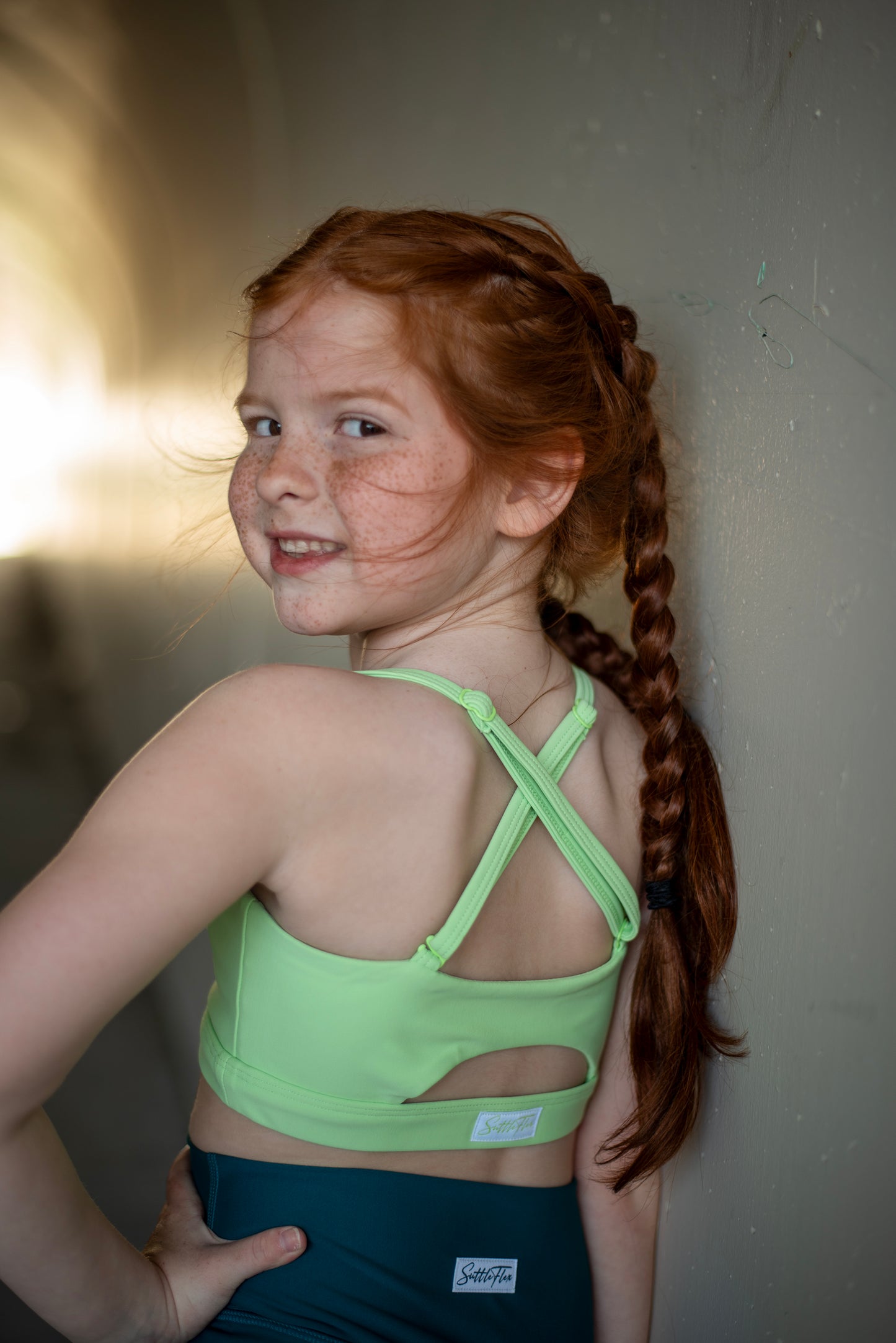 Free Flow Bra- Seafoam Green!