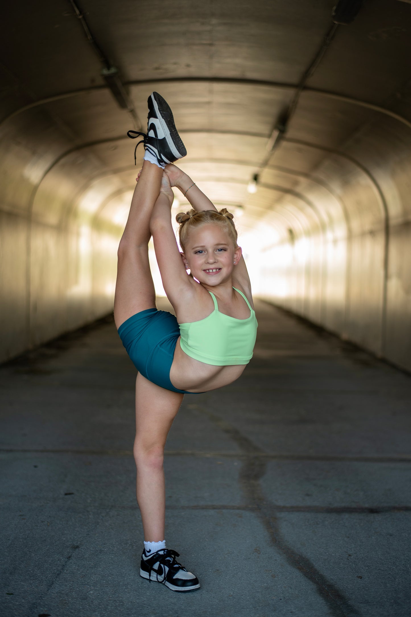 Glide Shorts- Cypress green!