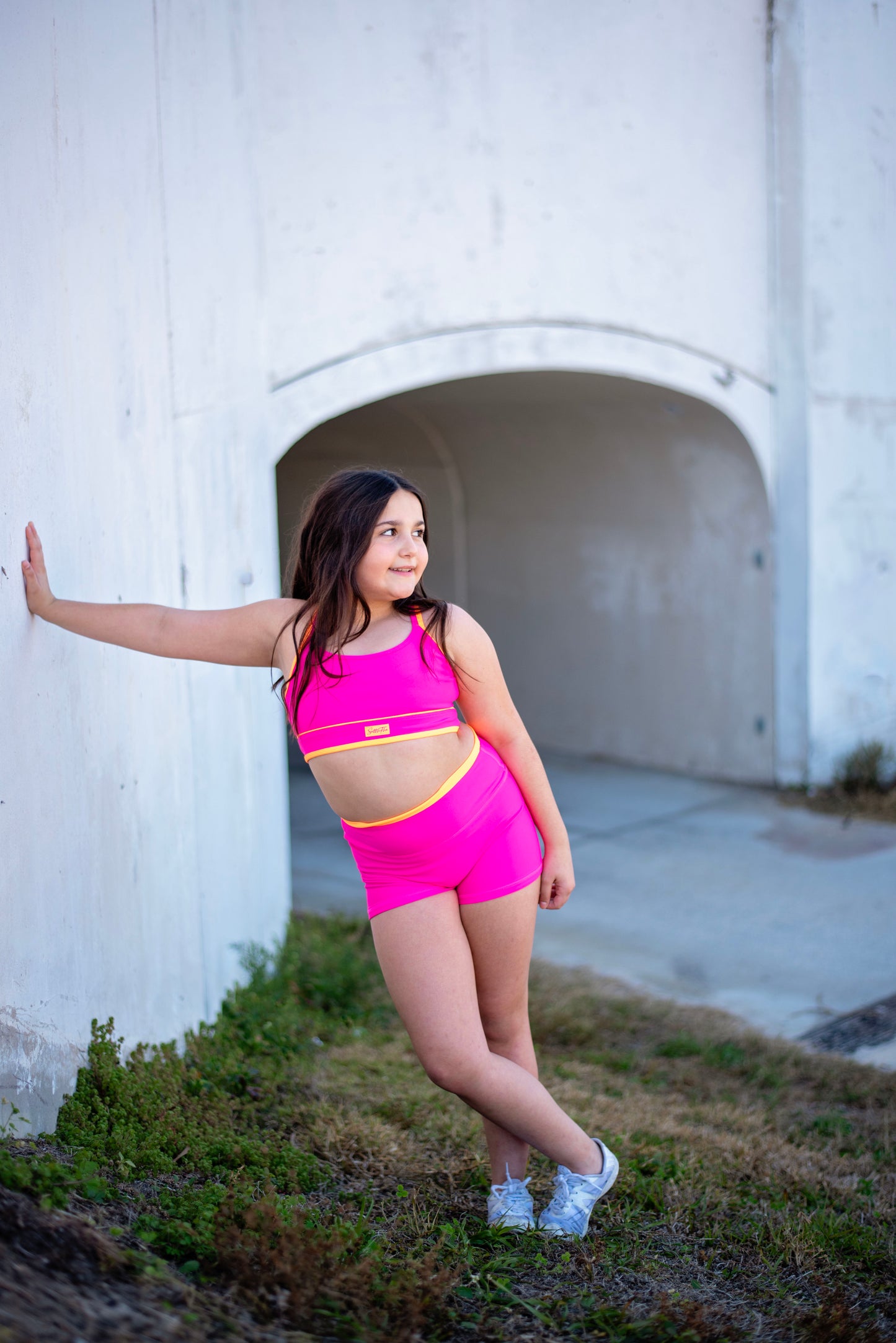 Bow Bra-Neon Summer
