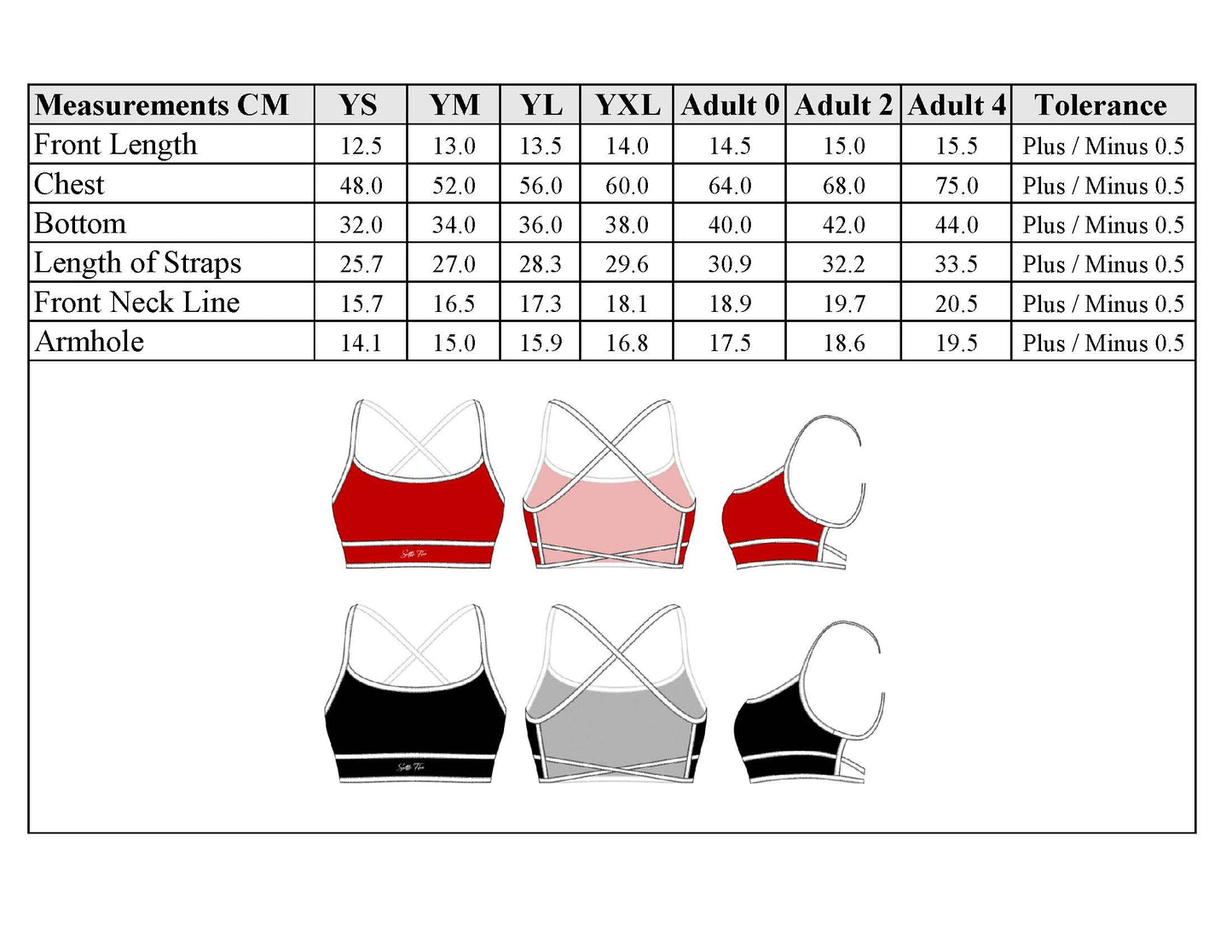 Crisscross Motion Bra- ALL SALES ARE FINAL