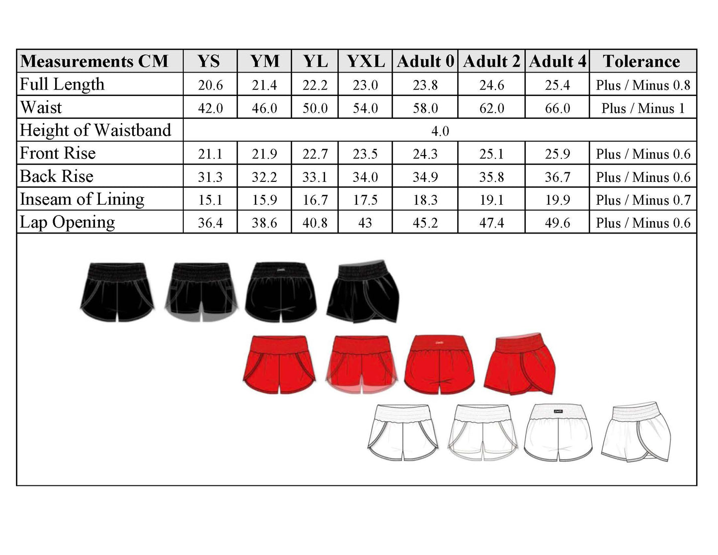 The Everyday Short- ALL SALES ARE FINAL