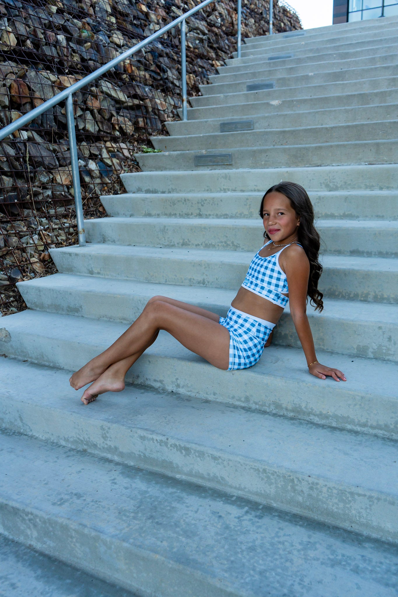Limited Edition Bow Bra – Gingham Print