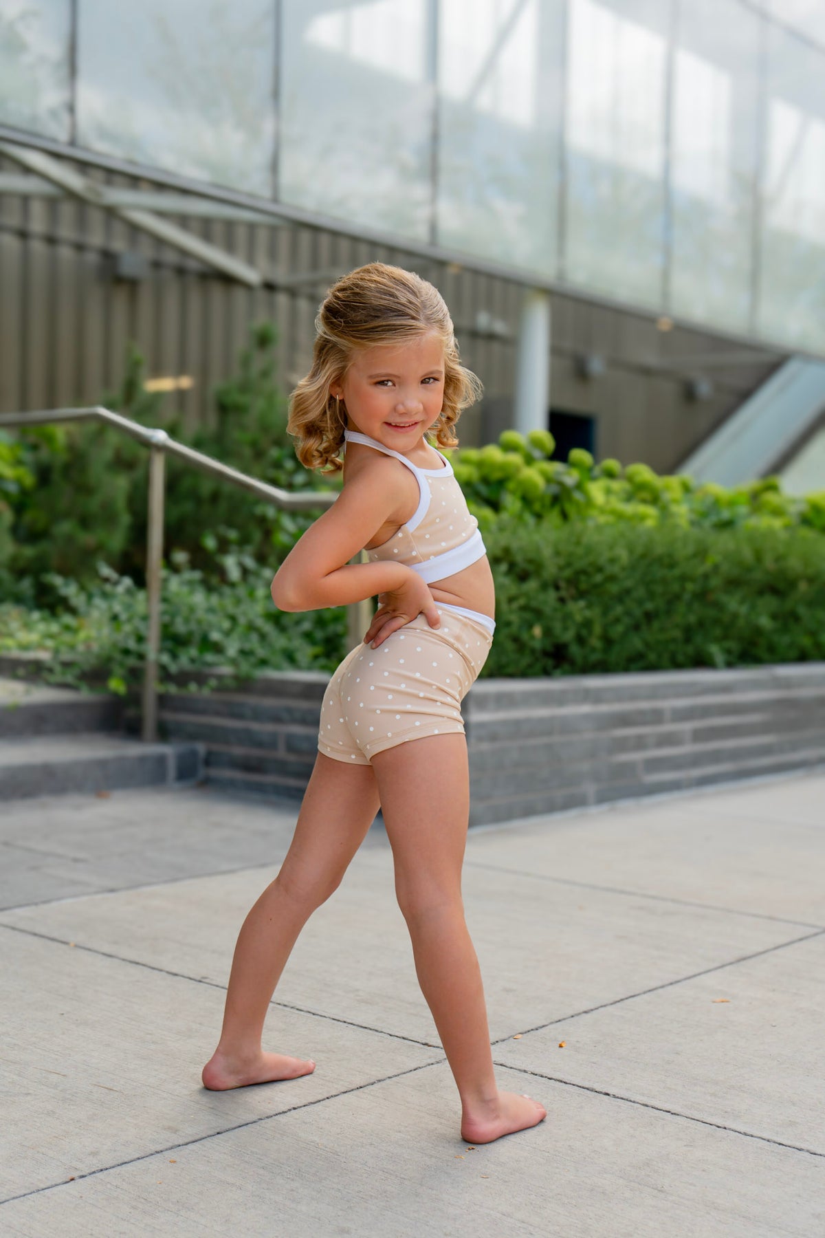 NEW! The Duo Short: Pop Rocks- Beige