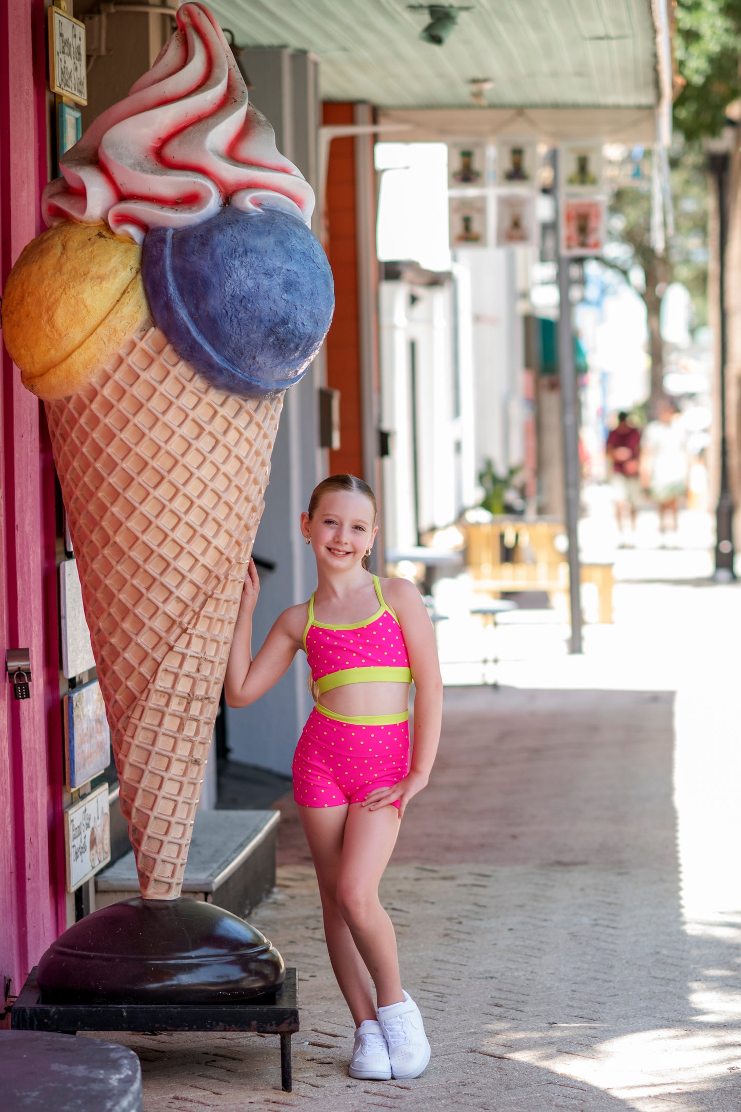 Pop Rocks Bra - Hot Pink