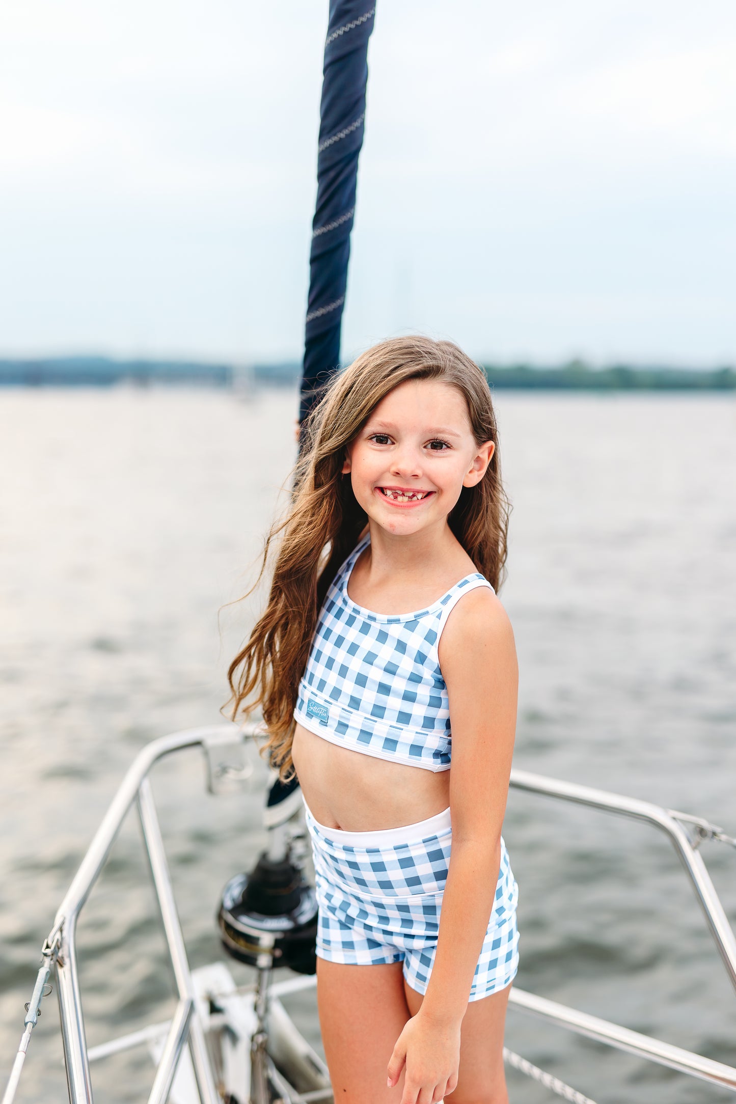 Limited Edition Bow Bra – Gingham Print