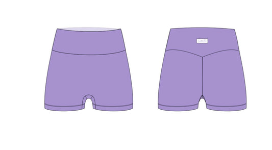 Glide Shorts- Lavendar