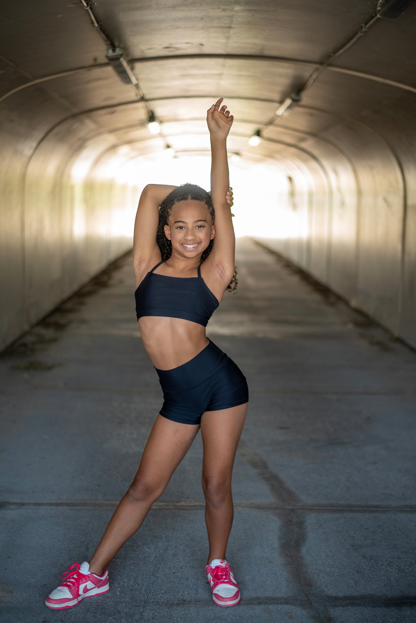 Free Flow Bra- Midnight Black