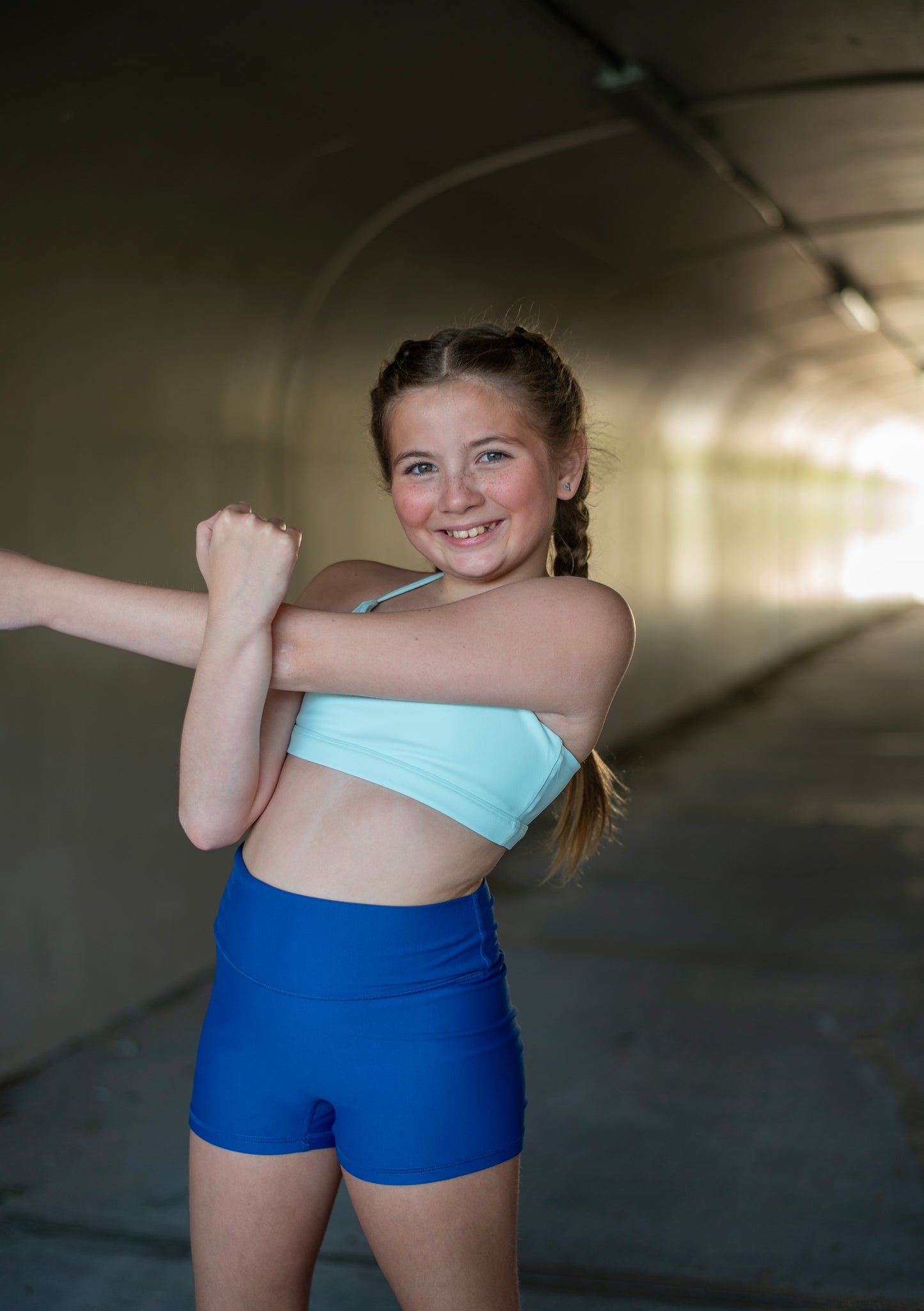 Free Flow Bra- Arctic Blue!