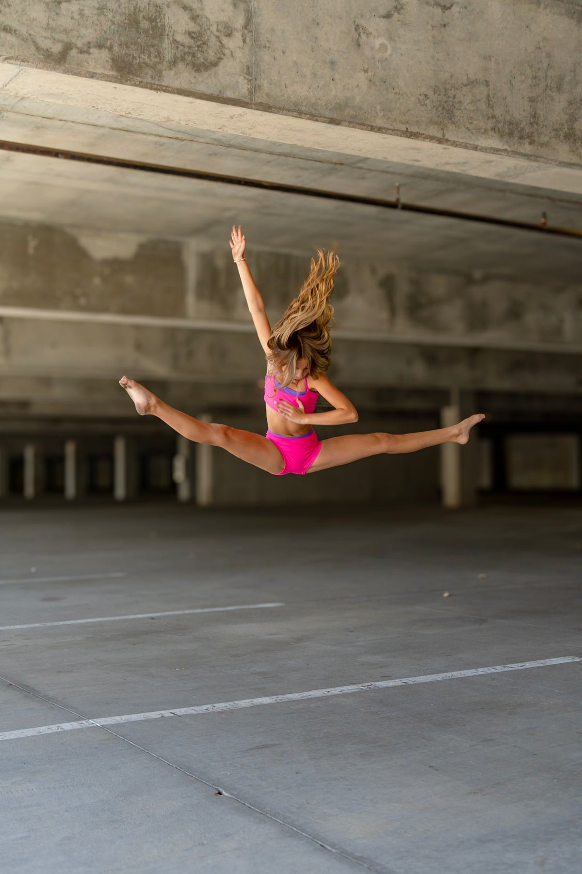 The Duo Bra | Hot Pink