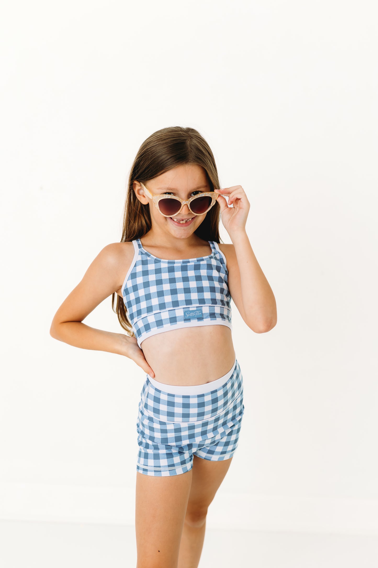 Limited Edition Duo Shorts – Gingham Print