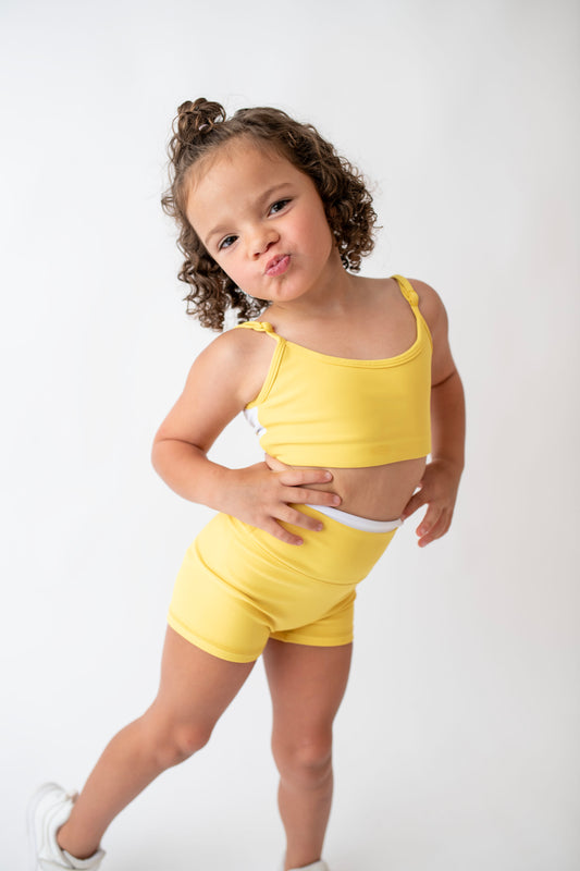 The Twist & Shout Bra- Limoncello