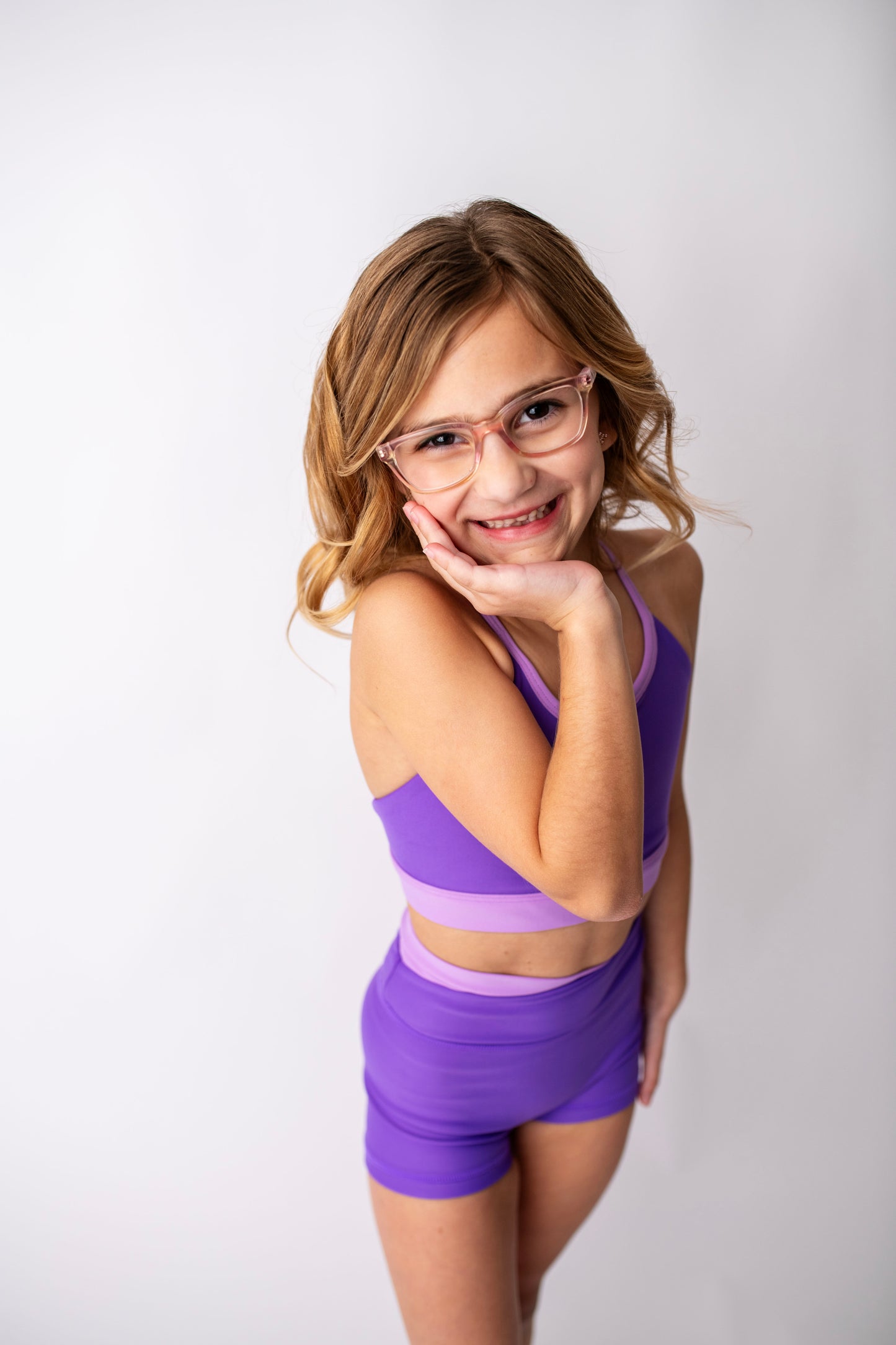 Vitality Shorts- Purple