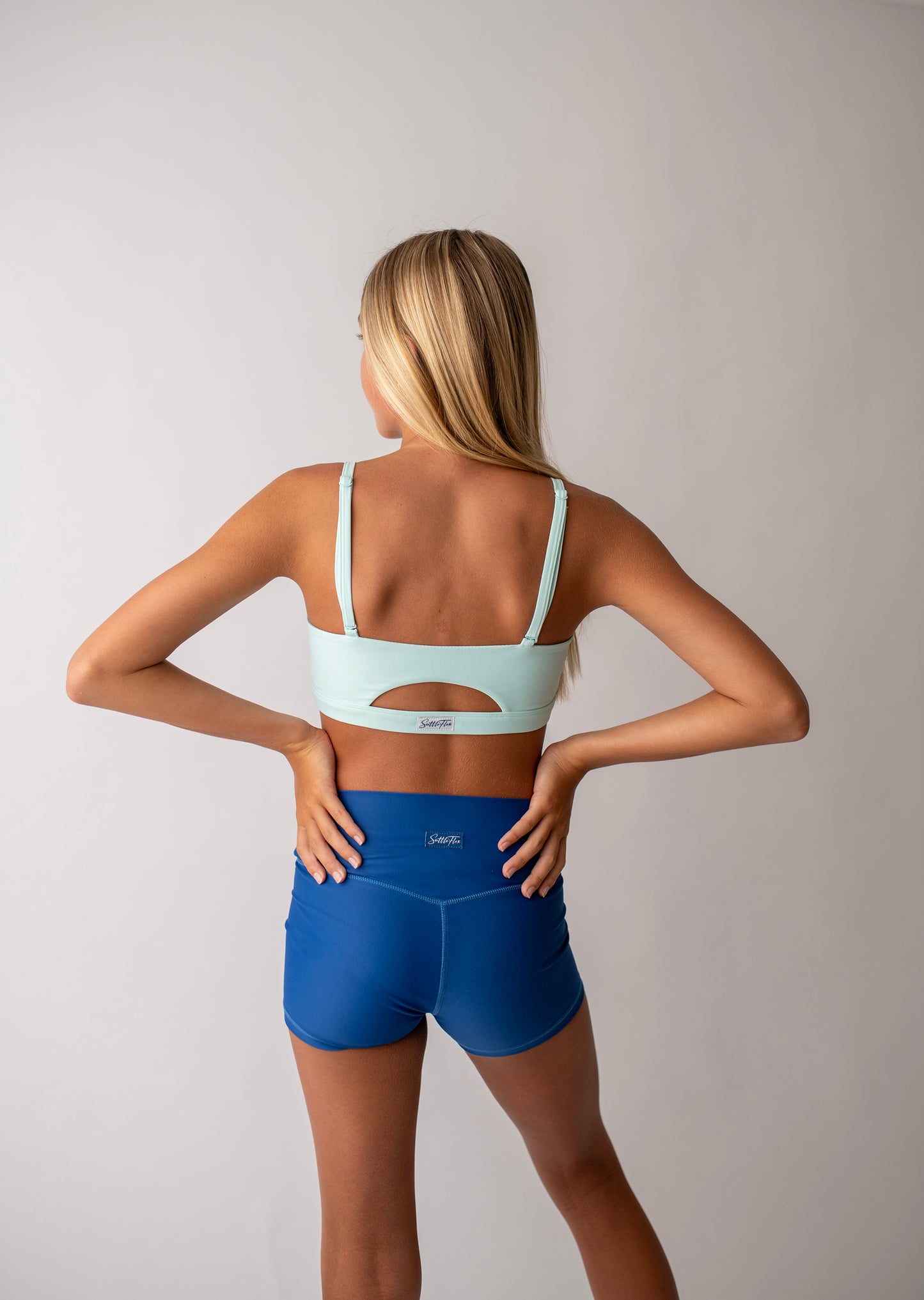Free Flow Bra- Arctic Blue!