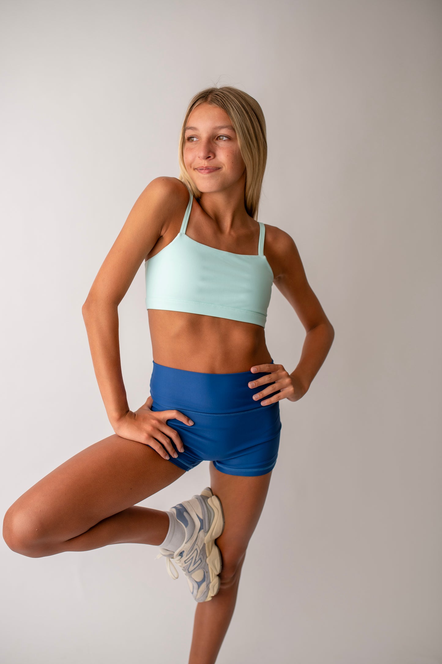Free Flow Bra- Arctic Blue!