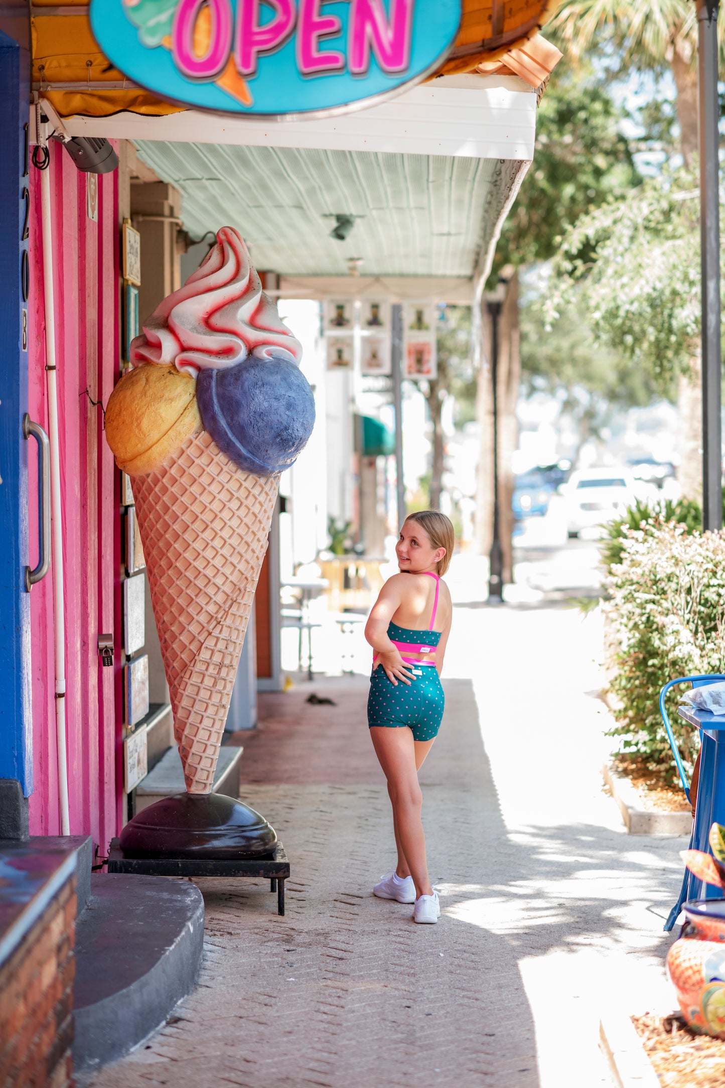 The Duo Short: Pop Rocks Teal