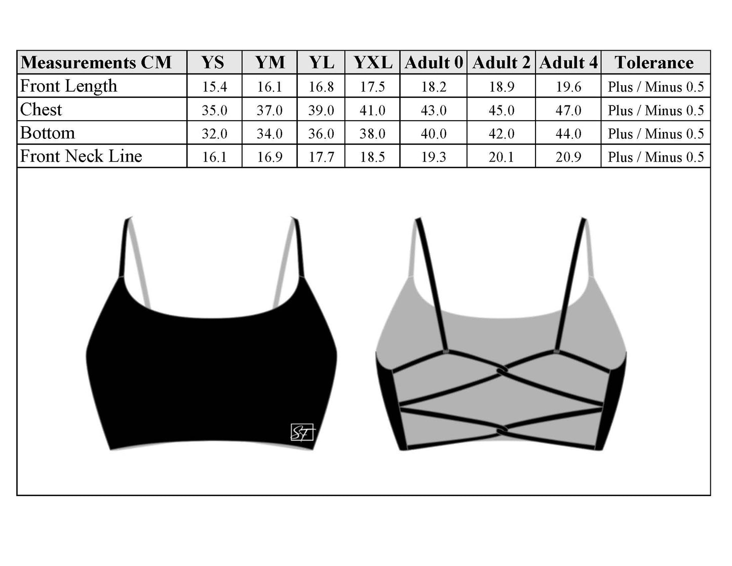 Flexfit Strappy Sports Bra